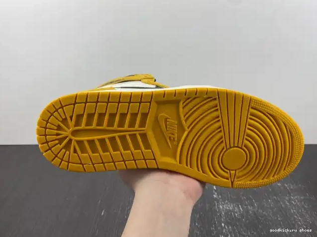 Yellow Jordan Air 1 Ochre High DZ5485-701 OG 0429